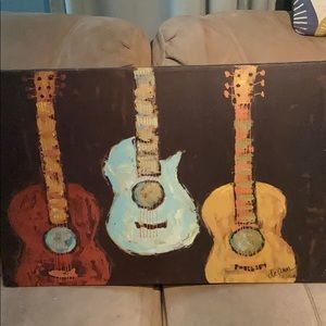 Decorative Guitar Picture